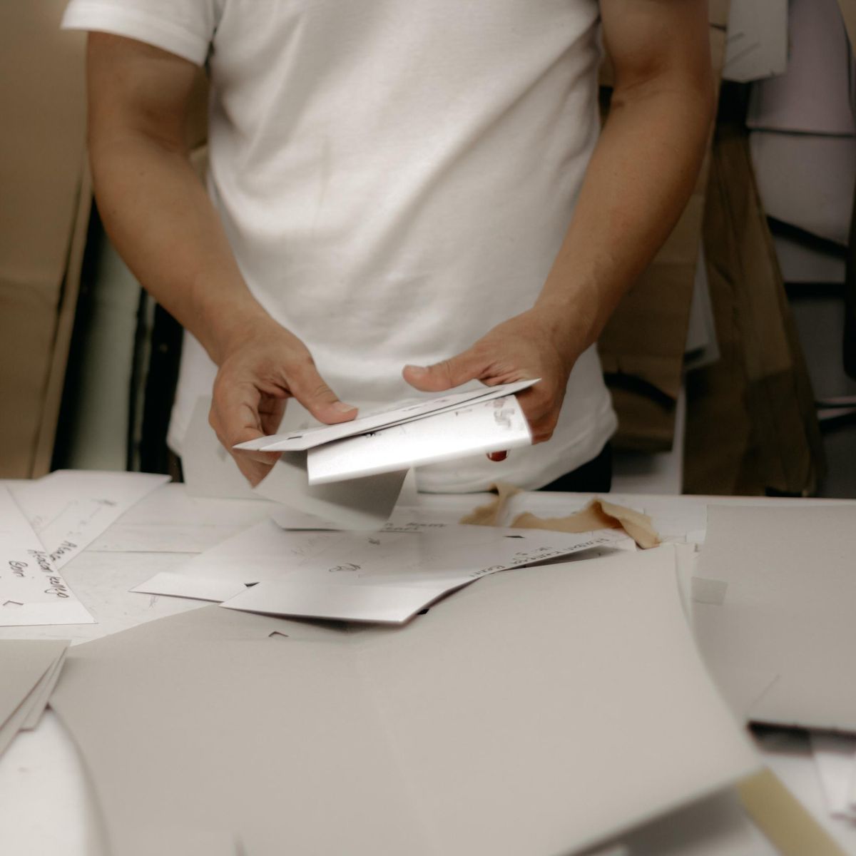 Pattern work at the Skipper workshop